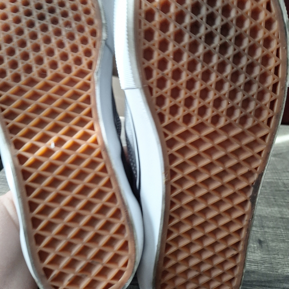 Vans Men's Charcoal Slip-On Sneakers - Picture 4 of 4